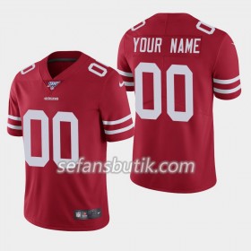 Tampa Bay Buccaneers Tröjor Custom Nike Röd 100th - Herr